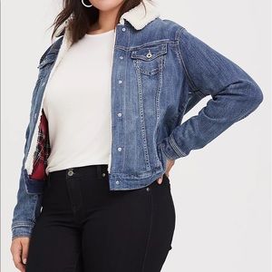 Jean Sherpa Jacket
